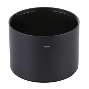 105mm Thread Type Straight Tube Full Metal Lens Hood Shade for Medium Telephoto Lens