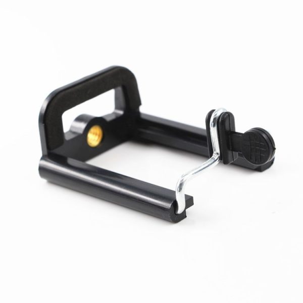 Mini Octopus Flexible Foam Tripod Holder with Phone Clamp & Remote Control (Black) - Image 4