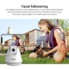 SriHome SH006 360 Degree Rotation Panoramic Head Bluetooth Auto Face Tracking Object Tracking Holder with Phone Clamp for Smartphones, GoPro, DSLR Cameras (White) - Image 5