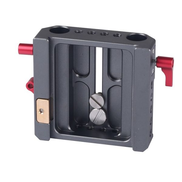 WARAXE 2640 Bridge Quick Release Plate with 15mm Rod Clamp (Grey) - Image 4