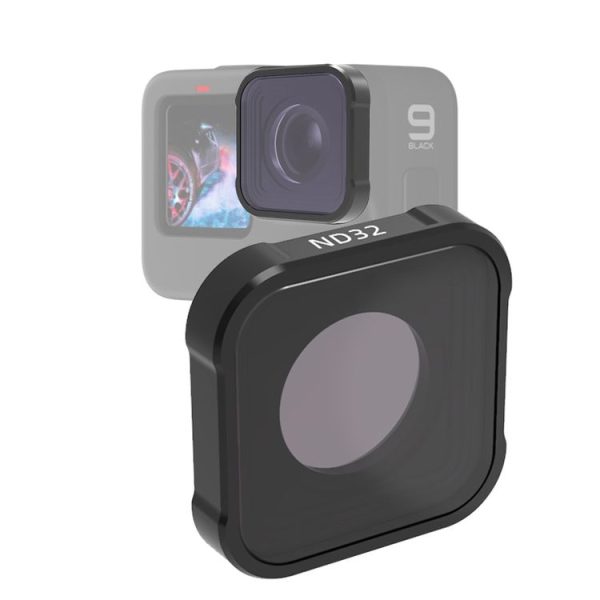 JSR KB Series ND32 Lens Filter for GoPro HERO13 Black / 12 Black / 11 Black / 10 Black / 9 Black