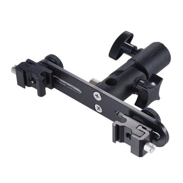 Double Hot Shoe Flash Stand Bracket - Image 3