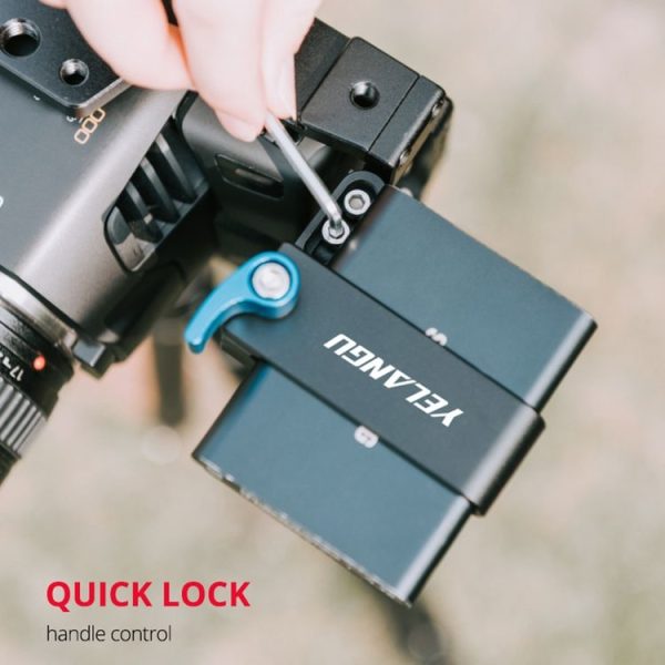 YELANGU A65 SSD Mount Bracket SSD Holder for Camera Cage (Black) - Image 8