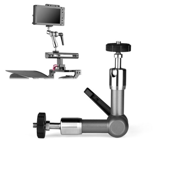 YELANGU 7 inch Adjustable Friction Articulating Magic Arm (Grey)
