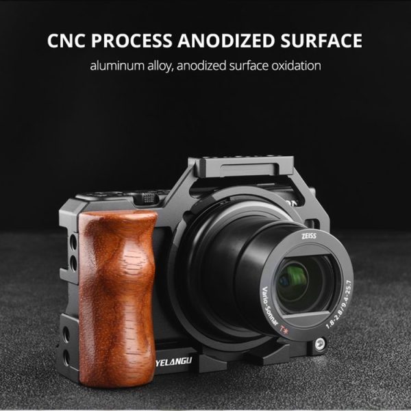 YELANGU C20 Splittable Video Camera Cage Stabilizer for Sony ZV-1 - Image 9