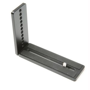 Universal Vertical Shoot Quick Release L Plate Bracket Base Holder (Black)