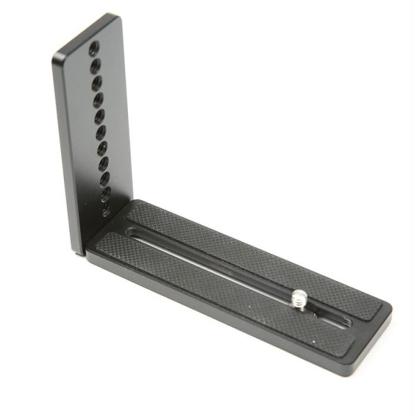 Universal Vertical Shoot Quick Release L Plate Bracket Base Holder (Black) - Image 2