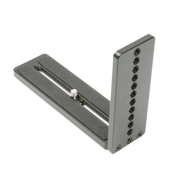 Universal Vertical Shoot Quick Release L Plate Bracket Base Holder (Black) - Image 3
