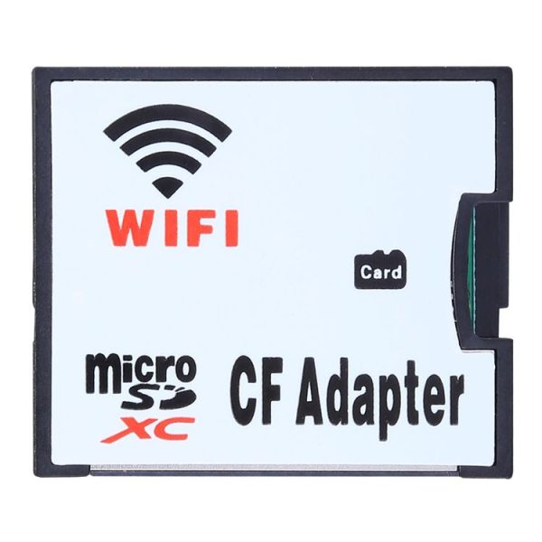 Micro SD to CF Card Adapter Memory Card Reader Converter for Canon / Nikon SLR Camera - Image 2