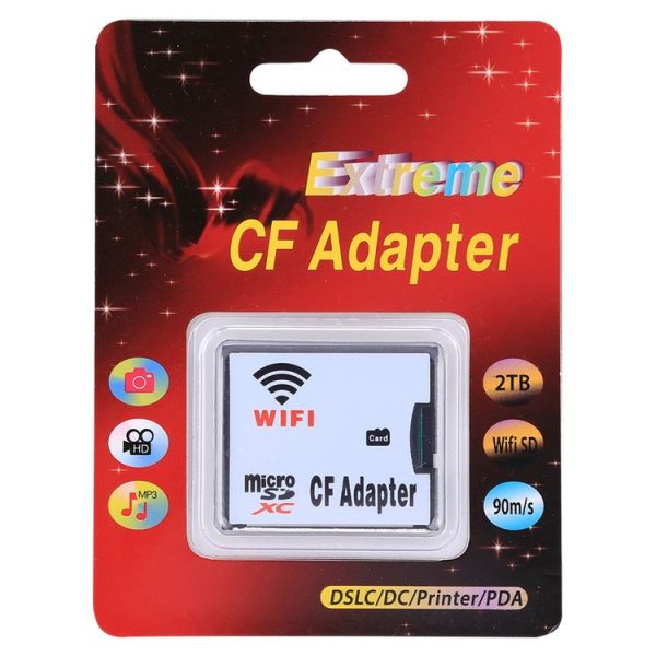 Micro SD to CF Card Adapter Memory Card Reader Converter for Canon / Nikon SLR Camera - Image 5