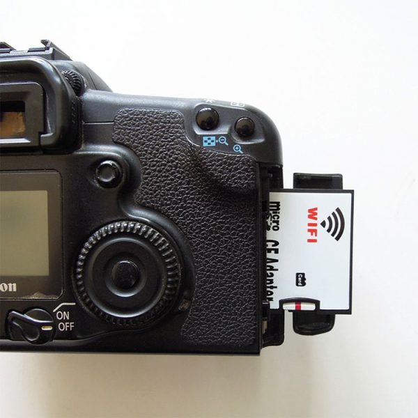 Micro SD to CF Card Adapter Memory Card Reader Converter for Canon / Nikon SLR Camera - Image 6