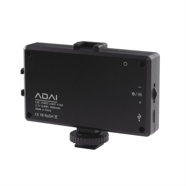 ADAI K104 104 LED 3200K / 5600K Dimmable Video Light on-Camera Photography Lighting Fill Light for Canon, Nikon, DSLR Camera - Image 3