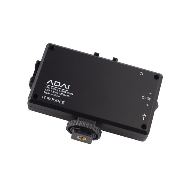 ADAI K104 104 LED 3200K / 5600K Dimmable Video Light on-Camera Photography Lighting Fill Light for Canon, Nikon, DSLR Camera - Image 4