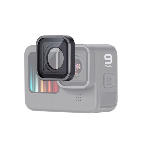 GoPro HERO10 Black / HERO9 Black UV Protective Lens Filter Repair Part (Black)