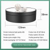 12cm 360 Degree Rotating Turntable Mirror Electric Display Stand Video Shooting Props Turntable, Load: 3kg (Black) - Image 3
