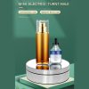 12cm 360 Degree Rotating Turntable Mirror Electric Display Stand Video Shooting Props Turntable, Load: 3kg (Gold) - Image 4