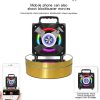 12cm 360 Degree Rotating Turntable Matte Electric Display Stand Video Shooting Props Turntable, Load: 3kg (Black) - Image 5
