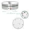12cm 360 Degree Rotating Turntable Matte Electric Display Stand Video Shooting Props Turntable, Load: 3kg (Black) - Image 9