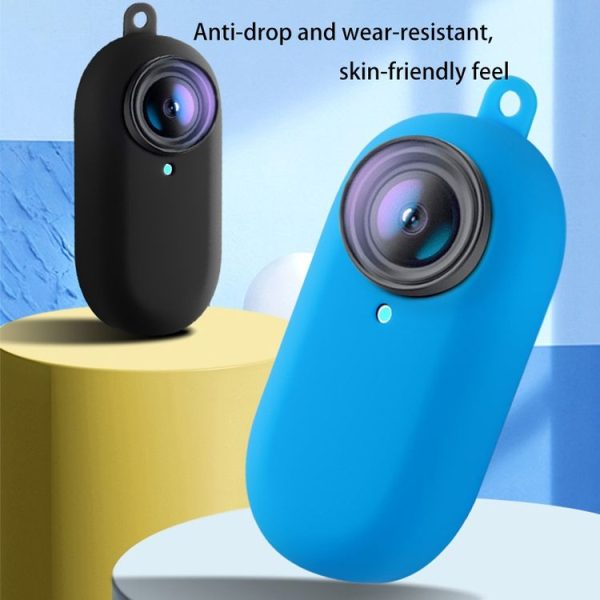 Silicone Protective Case for Insta360 GO 2 Body (Black) - Image 3