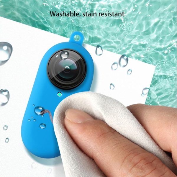 Silicone Protective Case for Insta360 GO 2 Body (Black) - Image 4