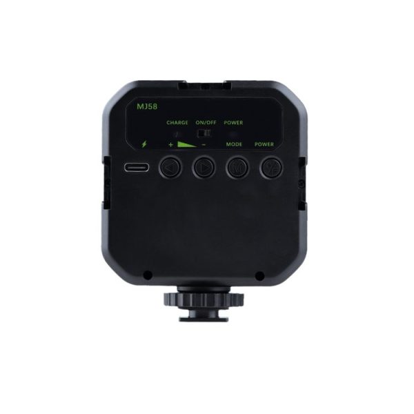 MJ58 Pocket Beauty Fill Light Handheld Camera Photography Streamer LED Light with Remote Control (Black) - Image 3
