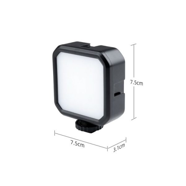 MJ58 Pocket Beauty Fill Light Handheld Camera Photography Streamer LED Light with Remote Control (Black) - Image 5