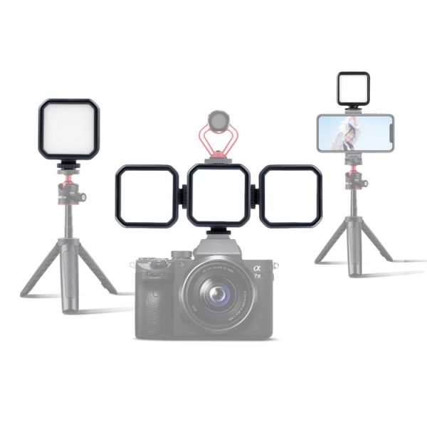 MJ58 Pocket Beauty Fill Light Handheld Camera Photography Streamer LED Light with Remote Control (Black) - Image 6
