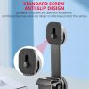 YELANGU A682 Triple Cold Shoe Base Mount Adapter Expansion Microphone Stand Bracket LED Video Light Holder (Black) - Image 8
