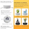 13cm Xiaoai Electric Rotating Turntable Display Stand Video Shooting Props Turntable (Black) - Image 6