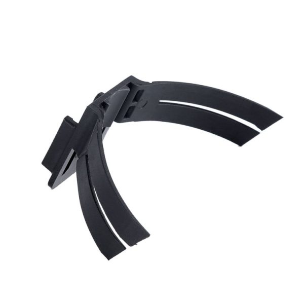 Helmet Mount with J-Hook Buckle for GoPro, Insta360, DJI and Other Action Cameras (Black) - Image 3