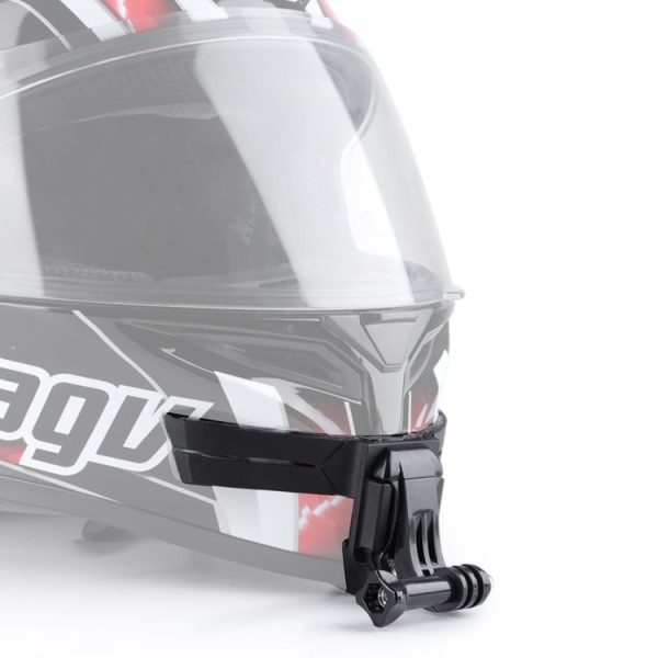 Helmet Mount with J-Hook Buckle for GoPro, Insta360, DJI and Other Action Cameras (Black) - Image 5