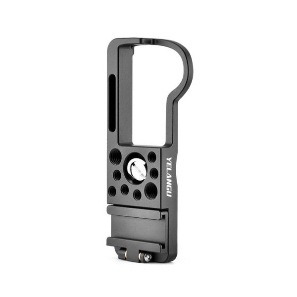 YELANGU CL13 Camera Expansion Board Base L Plate for Canon EOS M50 (Black) - Image 5