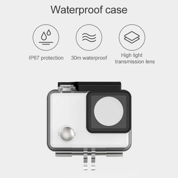 Original Xiaomi Youpin SEABIRD Camera Diving Waterproof Case (Black) - Image 3