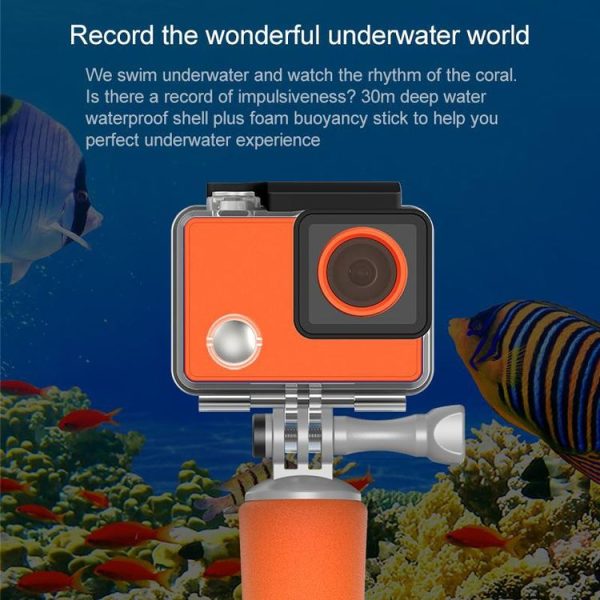 Original Xiaomi Youpin SEABIRD Camera Diving Floating Rod (Orange) - Image 4