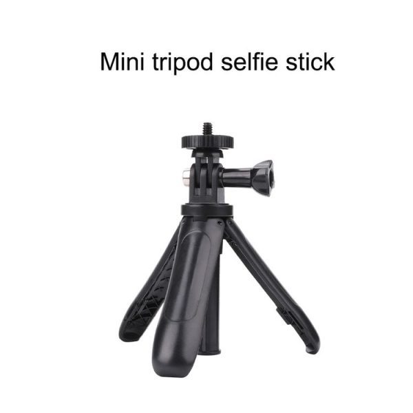 Multi-functional Foldable Tripod Holder Selfie Monopod Stick for GoPro, Insta360, DJI and Other Action Cameras, Length: 12-23cm (Blue) - Image 2