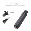 Multi-functional Foldable Tripod Holder Selfie Monopod Stick for GoPro, Insta360, DJI and Other Action Cameras, Length: 12-23cm (Blue) - Image 4