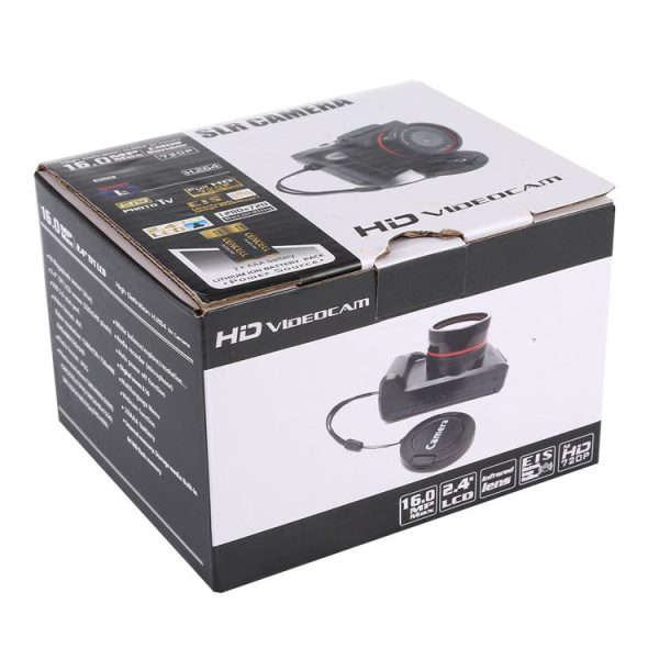 1.3 Mega Pixel Interpolation Flip Screen Interchangeable Lens Digital Camera, 2.4 inch LCD, Full HD 720P Recording, Infrared Lens, EIS - Image 7