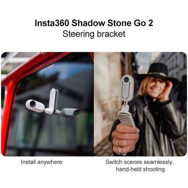 Original Steering Bracket Holder Mount for Insta360 GO 2 - Image 5