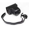 PU Leather Camera Full Body Case Bag with Strap for FUJIFILM X-A7 / X-A20 (15-55mm Lens) (Black) - Image 2