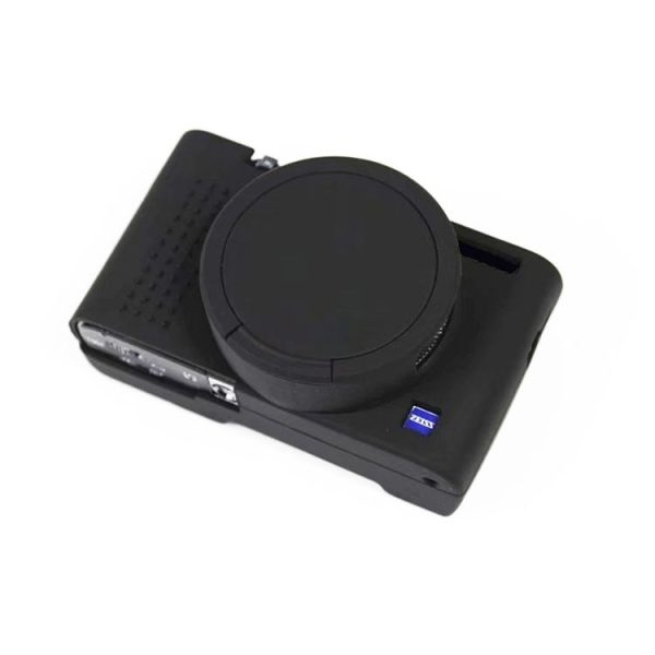 Soft Silicone Protective Case for Sony Cyber-Shot RX100 VII / RX100 M7 (Black) - Image 3