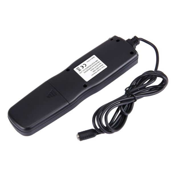 RST-7002 LCD Screen Time Lapse Intervalometer Shutter Release Digital Timer Remote Controller with C8 Cable for CANON 1D / 1DS / 50D / 40D / 30D / 20D / 10D / 5D / 7D Camera (Black) - Image 3