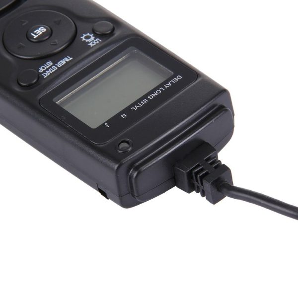 RST-7002 LCD Screen Time Lapse Intervalometer Shutter Release Digital Timer Remote Controller with C8 Cable for CANON 1D / 1DS / 50D / 40D / 30D / 20D / 10D / 5D / 7D Camera (Black) - Image 5