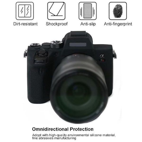 Sony A7R4 Soft Silicone Protective Case (Black) - Image 3