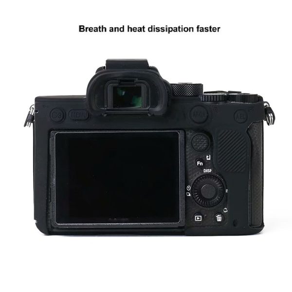 Sony A7R4 Soft Silicone Protective Case (Black) - Image 4