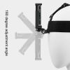 Elastic Mount Belt Adjustable Head Strap with Phone Clamp & Screw & S-type Adapter for GoPro HERO10 Black / HERO9 Black / 8 / 7 / 6 / 5, Xiaoyi and Other Action Cameras, Smarphones (Black) - Image 6