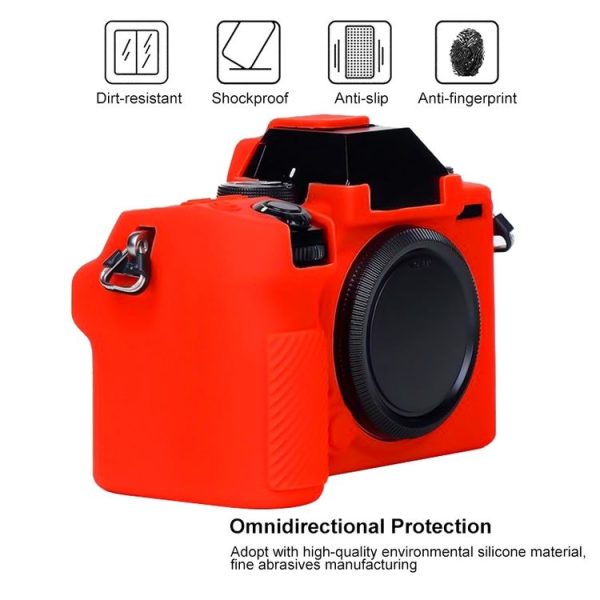 Soft Silicone Protective Case for FUJIFILM X-S10 (Black) - Image 3
