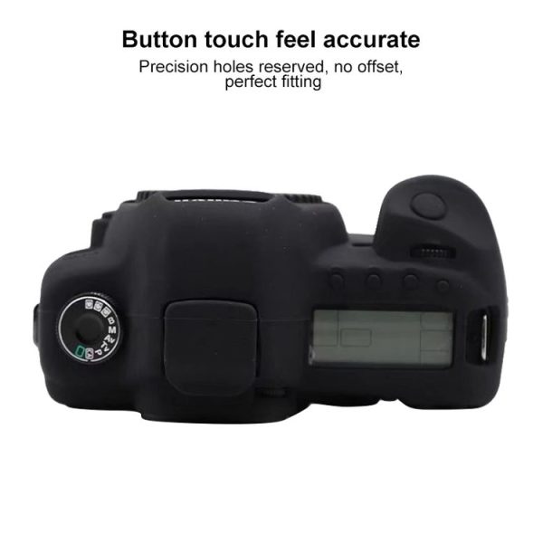 Canon EOS 5D Mark II Soft Silicone Protective Case (Black) - Image 5