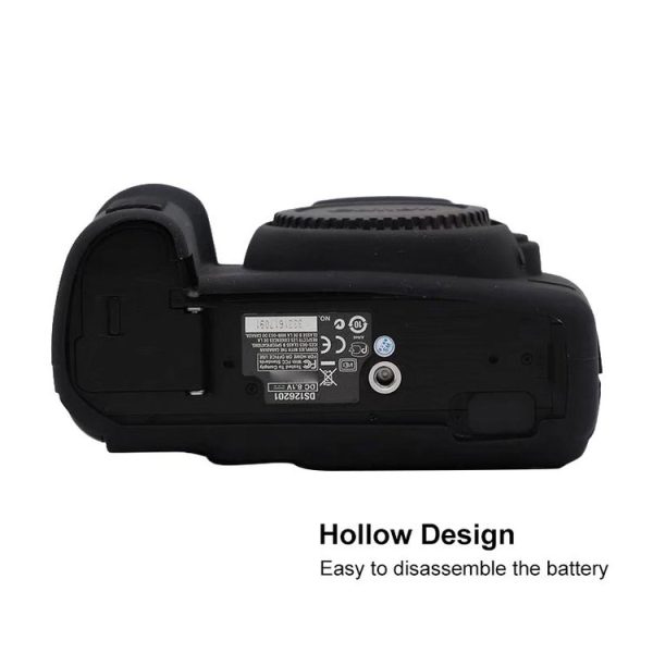 Canon EOS 5D Mark II Soft Silicone Protective Case (Black) - Image 7