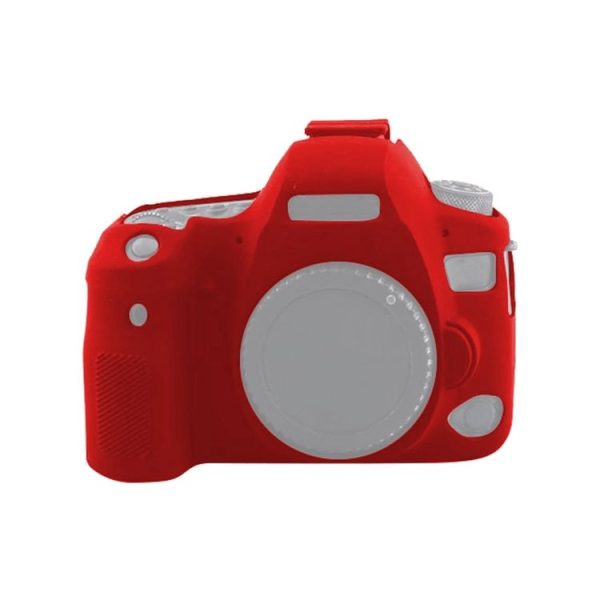 Canon EOS 6D Mark II Soft Silicone Protective Case (Red)