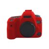 Canon EOS 6D Mark II Soft Silicone Protective Case (Red) - Image 2